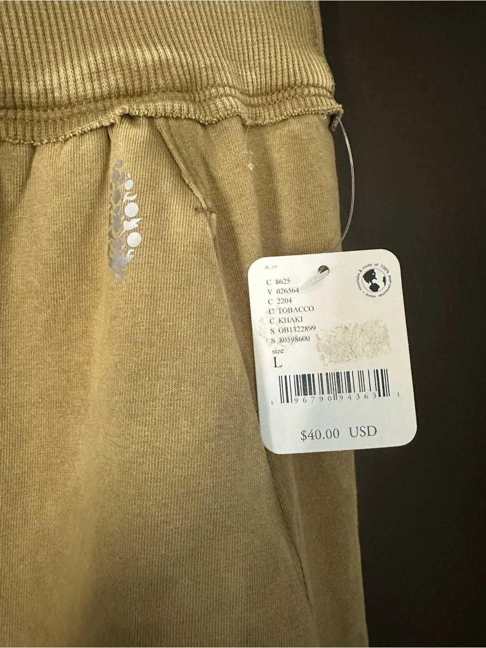 FP MOVEMENT Harem Hot Shot Shorts Tobacco NWT Large